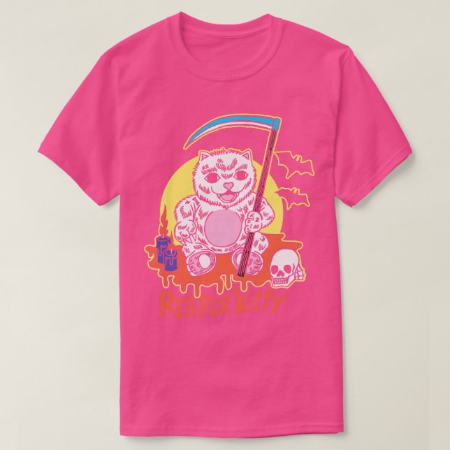 Camiseta Reaper Kitty de Tobe Fonseca (Diseño del anverso)