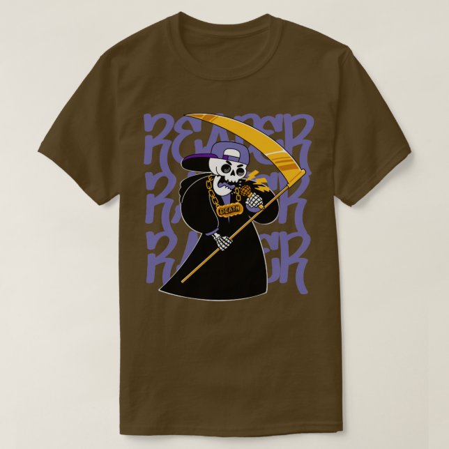 Camiseta Reaper Rapper (Diseño del anverso)