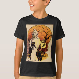 Camiseta Reaper (Tarjeta de Halloween Vintage)