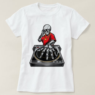 Camiseta Reaper's Remix, Skull DJ