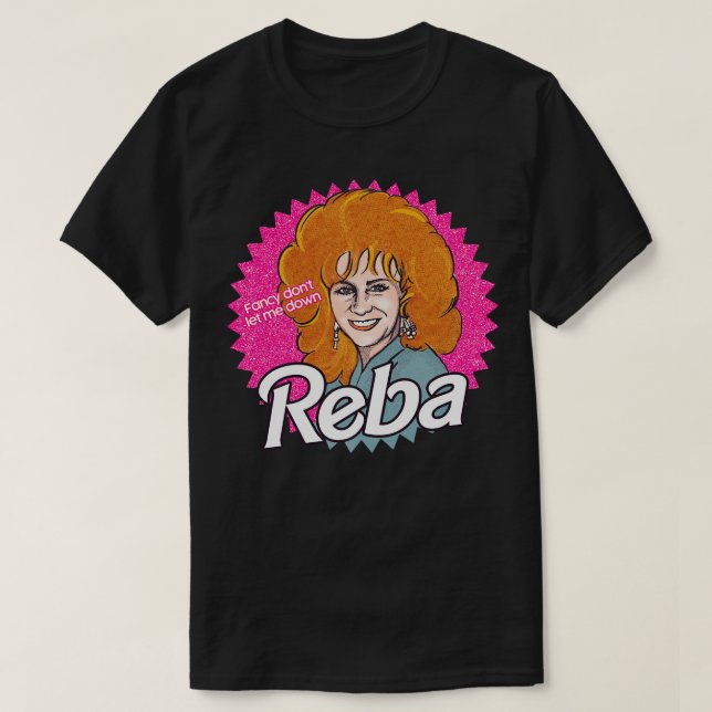 Camiseta Reba Fancy No Me Deja Caer (Diseño del anverso)