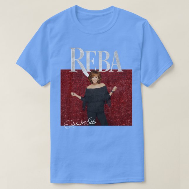 Camiseta Reba Live in Concert 2022 con firma (Diseño del anverso)