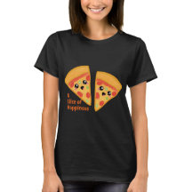 Rebanada de pizza con comillas