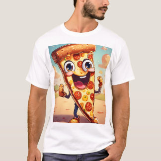 Camiseta rebanada de pizza de estilo PERSONALIZADO
