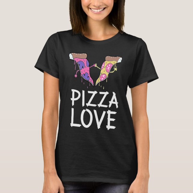 Camiseta Rebanada de pizza   Pizza (Anverso)