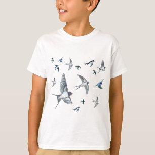 Camiseta Rebaño de aves tragaperras que vuelan