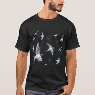 Camiseta Rebaño de aves tragaperras que vuelan