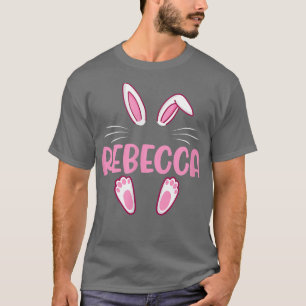 Camiseta REBECCA Novedad divertida conejita de Pascua Perso