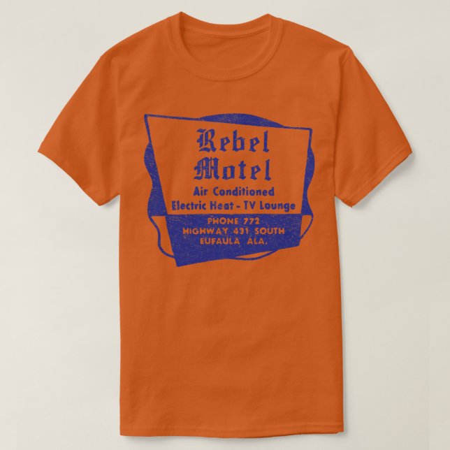 Camiseta Rebel Motel TShirt (Diseño del anverso)