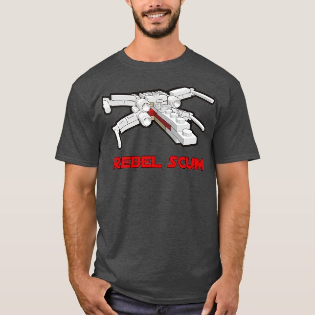 Camiseta Rebel Scum  Revolutionary Fighter Pilot (Anverso)
