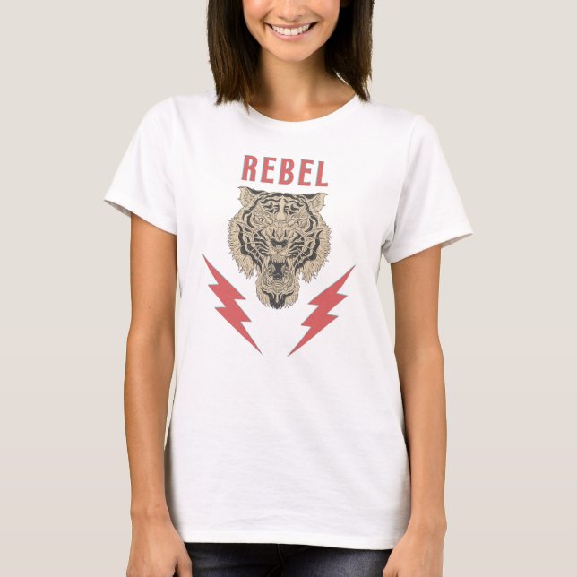 Camiseta Rebel Tiger (Anverso)