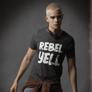 Camiseta REBEL YELL 1980 VINTAGE MENS T-Shirt