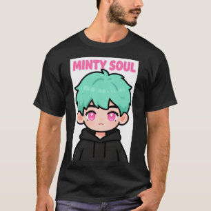 Camiseta Rebelde Chibi de menta: moda callejera de anime ka