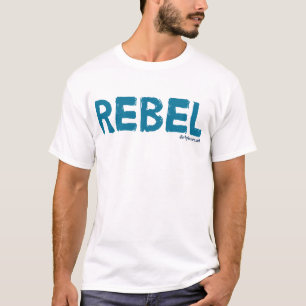 Camiseta rebelde [CON del logotipo la parte