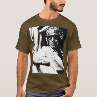 Camiseta Rebelde culinario Anthony Bourdain con causa