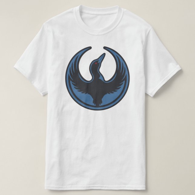 Camiseta Rebelde de Minnesota - Loon Rebelde (Diseño del anverso)