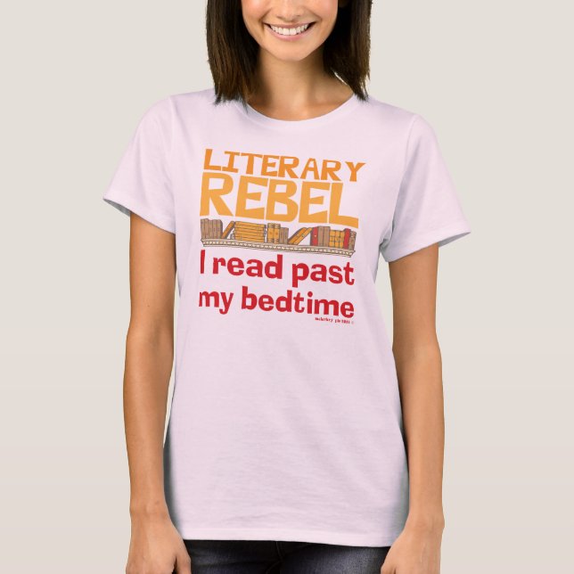 Camiseta Rebelde literario (Anverso)