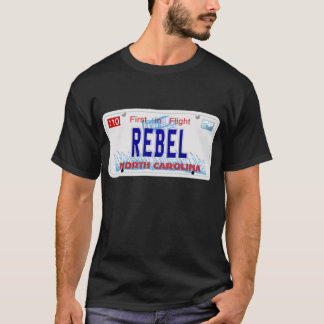 Camiseta Rebelde - placa del NC