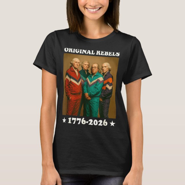 Camiseta Rebeldes Originales 17762026 Padres Fundadores Div (Anverso)