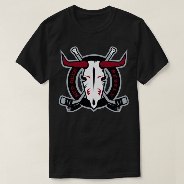 Camiseta Rebeldes Red Deer 3 (Diseño del anverso)