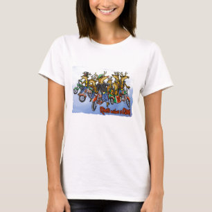 Camiseta Rebeldes sin Claus Damas Tee Shirt
