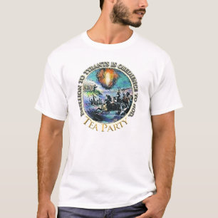 Camiseta Rebelión del Fiesta del té a los tiranos