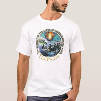 Camiseta Rebelión del Fiesta del té a los tiranos
