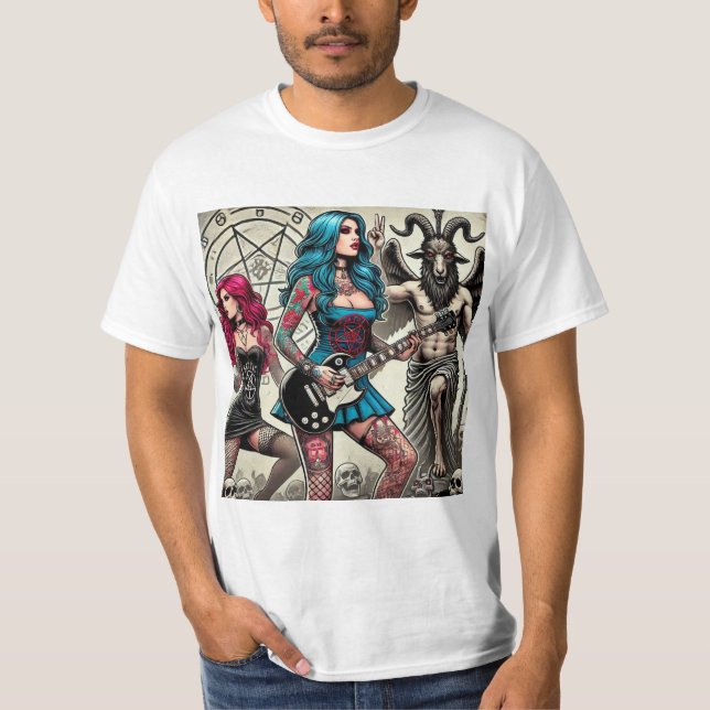 Camiseta Rebelión Gótica: El Poder de lo Oculto (Anverso)