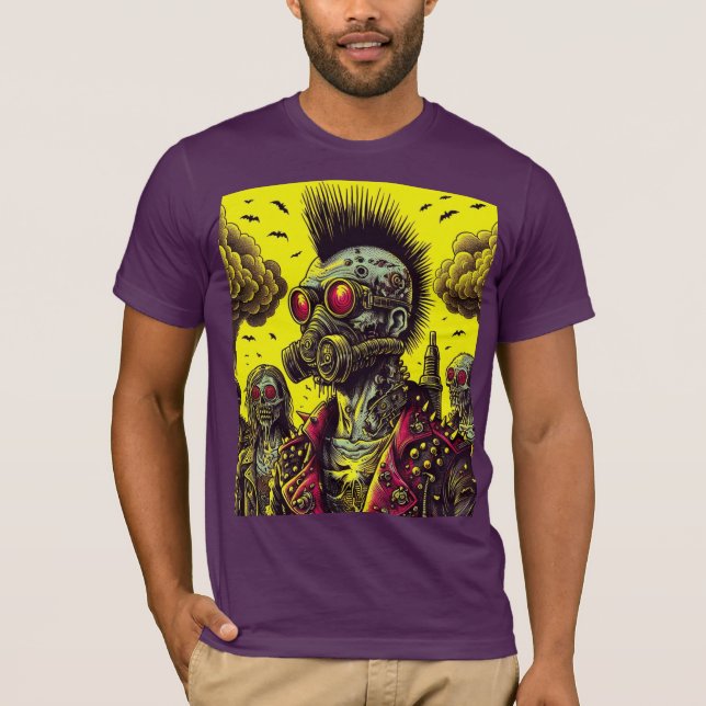 Camiseta Rebelión Zombie (Anverso)
