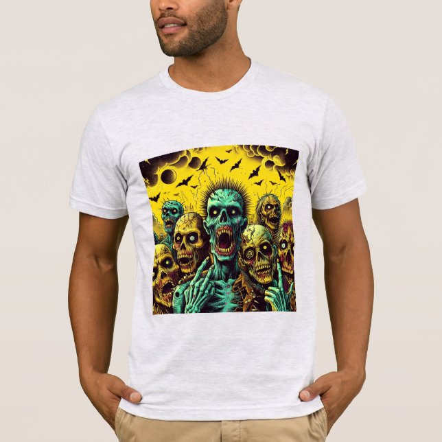 Camiseta Rebelión zombie: (Anverso)