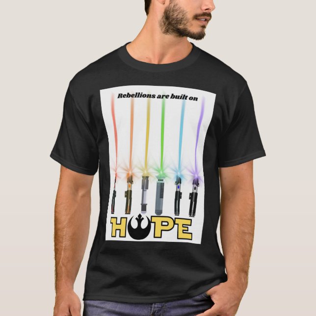 Camiseta Rebellions built on Hope friend friend (Anverso)