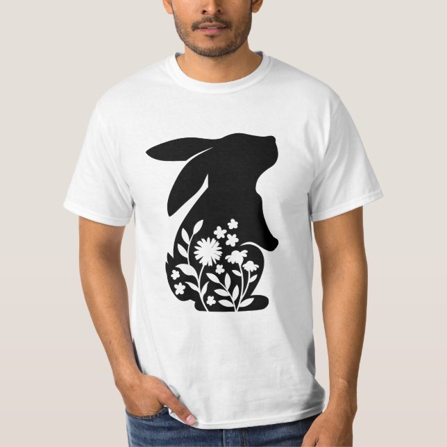 Camiseta Rebit floral (Anverso)