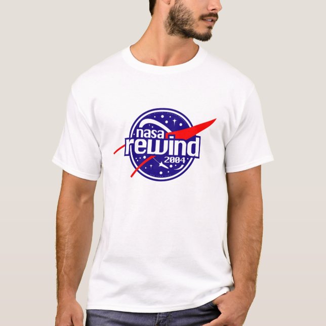 CAMISETA REBOBINADO 2004 DE LA NASA (Anverso)