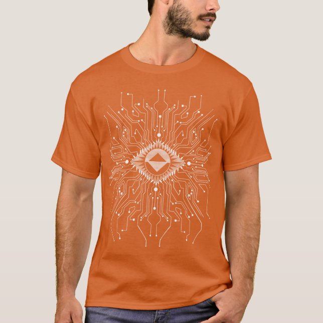 Camiseta ReBOOT chico divertido (Anverso)