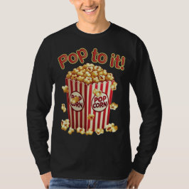 Camiseta Rebosante de Estilo - "¡Pop a ello!"