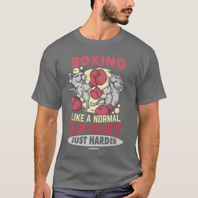 Camiseta Rebotando como un deporte normal solo que más duro (Anverso)