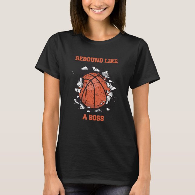 Camiseta Rebote Como Un Bosque Slam Dunk Baloncesto (Anverso)
