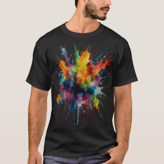 Camiseta rebote de color