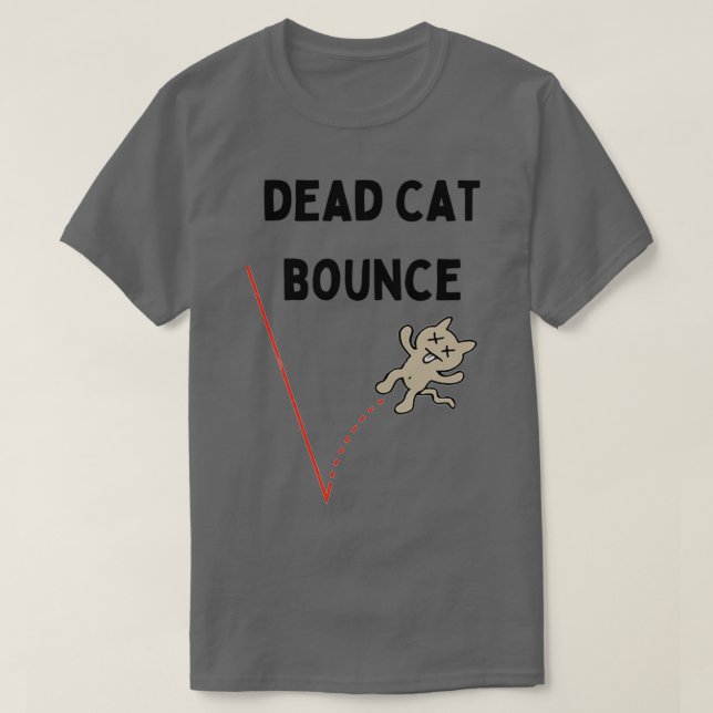 Camiseta Rebote de gato muerto (Diseño del anverso)