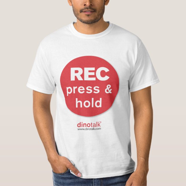 Camiseta REC - prensa y asimiento (Anverso)