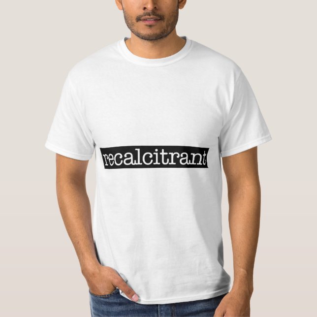 Camiseta Recalcitrant , Resisting Authority, Teen, Subversi (Anverso)
