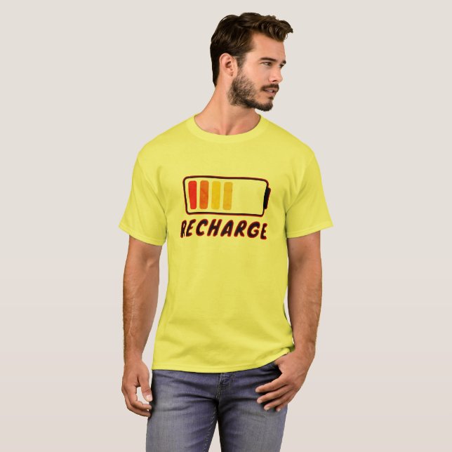 Camiseta Recargar (Anverso completo)