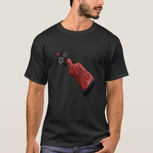 Camiseta Recargar un arma (Anverso)