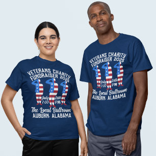 Camiseta Recaudación de fondos de caridad para veteranos de