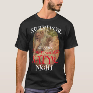 CAMISETA RECAUDACIÓN DE FONDOS DE TRUMP SÁTIRO NOCHE SUBAST