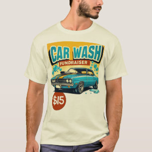 Camiseta Recaudación de fondos para lavado de coches