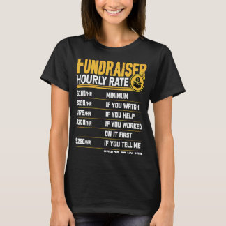 Camiseta Recaudación de fondos por hora Recaudación de fond