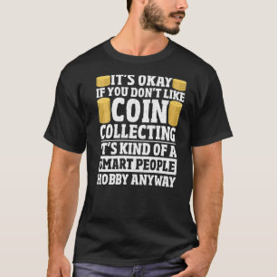 Camiseta Recaudación de moneda de colección de moneda de af