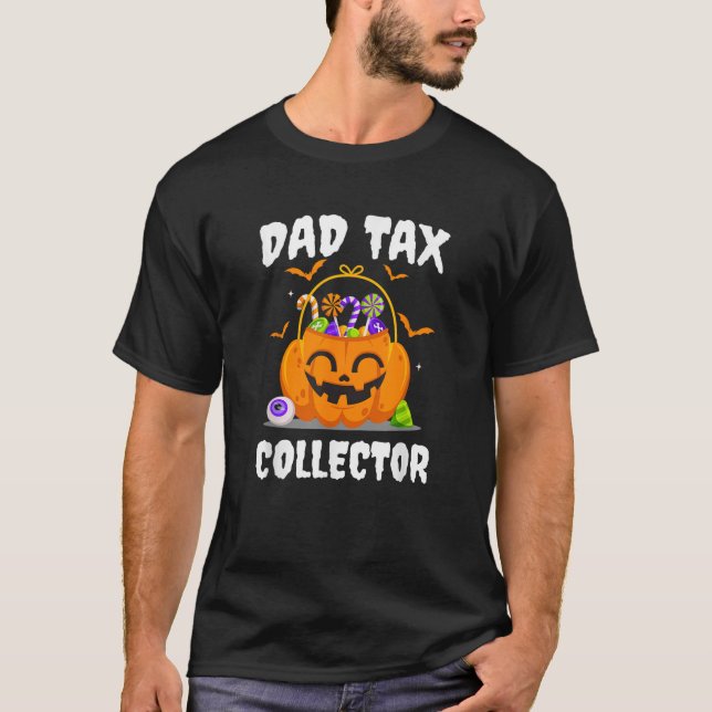 Camiseta Recaudador de impuestos de papá padre de Chistes d (Anverso)