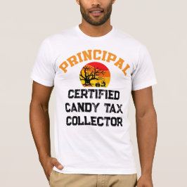 Camiseta Recaudador principal de impuestos a las velas cert